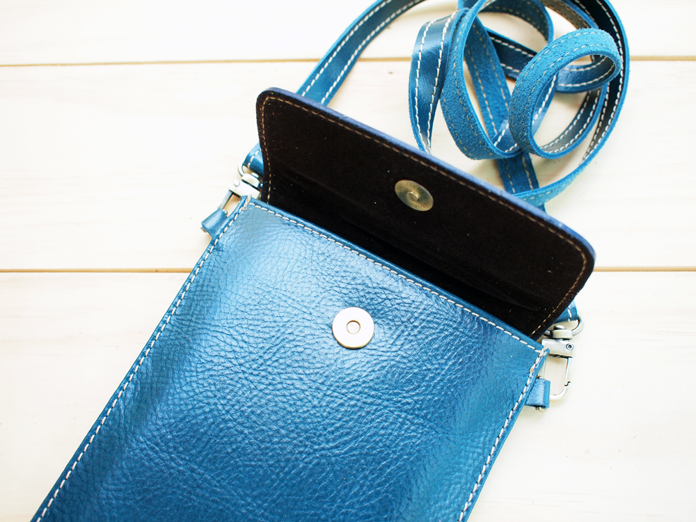 Passport, Travel, Leather Bag, Blue on Luulla