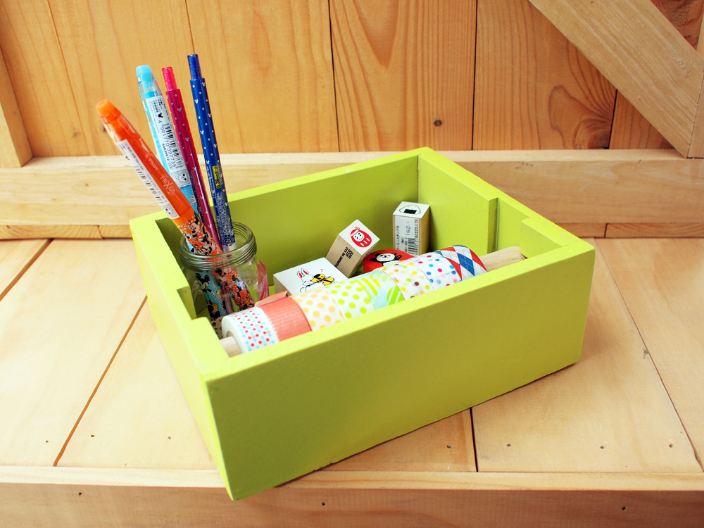 Masking Tape Organizer, Lime Green on Luulla